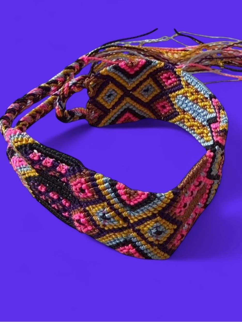 Handwoven Friendship Bracelet or Anklet Bracelet from Costa Rica